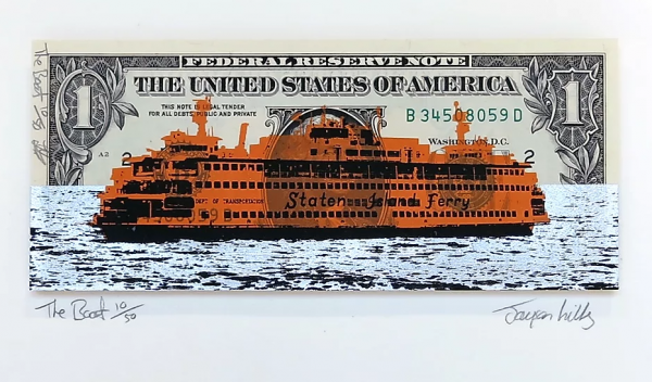 Jayson Lilley | The Boat | Dollar Bill Series