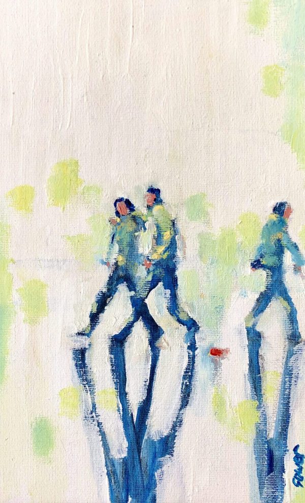 Richard Gower | Two Buddies Leaving the Pub (disregarded can)