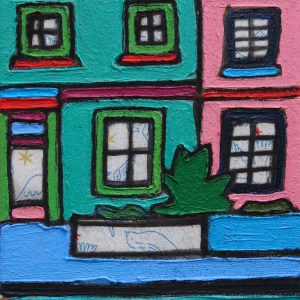 Follow The Star Nicola Wilthsire OIl on Libertys fabric