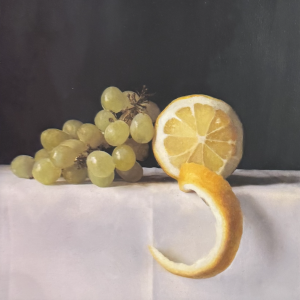 Kate Verrion | Together | Hyoerealist still life oil painting on paper