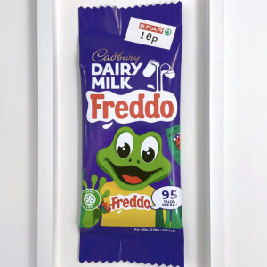 Freddo by James Talon Chocolate bar 3D art