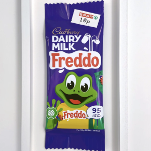 Freddo by James Talon Chocolate bar 3D art