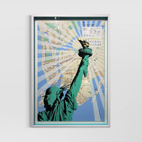 Lady Liberty Tube Map Jayson Lilley