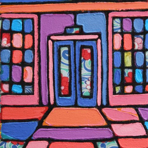 Nicola Wiltshire_Matrix detail_oil on Liberty fabric_12x17cm_2025